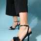 Pila - Black Heeled Shoe (Women)