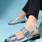 Paloma - Silver Buckle Sandal (Women)