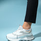 Blaj - White Grey Sneaker (Women)