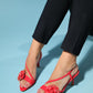 Publi - Red Stiletto Pump (Women)