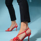 Publi - Red Stiletto Pump (Women)