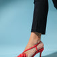 Publi - Red Stiletto Pump (Women)