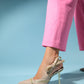 Glen - Beige Zipper-Detail High Heel Shoe (Women)
