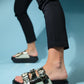 Olava - Gold Buckle Thick-Soled Slide (Women)