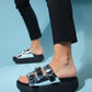 Olava - Silver Buckle Thick-Soled Slide (Women)
