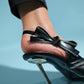 Glen - Black Zipper-Detail High Heel Shoe (Women)