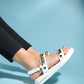 Loket - White Chain-Detail Sandal (Women)