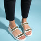 Loket - White Chain-Detail Sandal (Women)