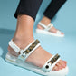Loket - White Chain-Detail Sandal (Women)