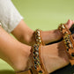 Loket - Cognac Chain-Detail Sandal (Women)