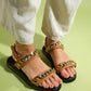 Loket - Cognac Chain-Detail Sandal (Women)