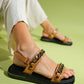 Loket - Cognac Chain-Detail Sandal (Women)