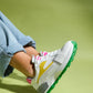 Blaj - White Yellow Multi Sneaker (Women)
