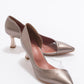 Vera Copper Pointed Toe Pump (Women)