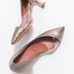 Vera Copper Pointed Toe Pump (Women)