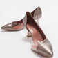 Vera Copper Pointed Toe Pump (Women)