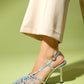 Leaf - Silver Holographic High Heel Shoe (Women)
