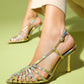 Leaf - Gold Holographic High Heel Shoe (Women)
