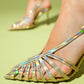 Leaf - Gold Holographic High Heel Shoe (Women)