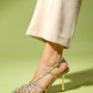 Leaf - Gold Holographic High Heel Shoe (Women)