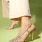 Leaf - Gold Holographic High Heel Shoe (Women)