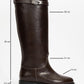 Yoko Brown Riding Boot (Women)