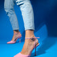 Blues - Pink Round Toe Ankle-Tie High Heel Shoe (Women)