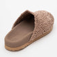 LOOP Brown Woven Slide Sandal (Women)