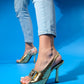 Olney - Gold Heeled Shoe (Women)