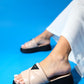 Luxes - Taupe Thick Sole Slipper (Women)
