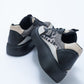 Ida - Dark Grey Platform Sneakers