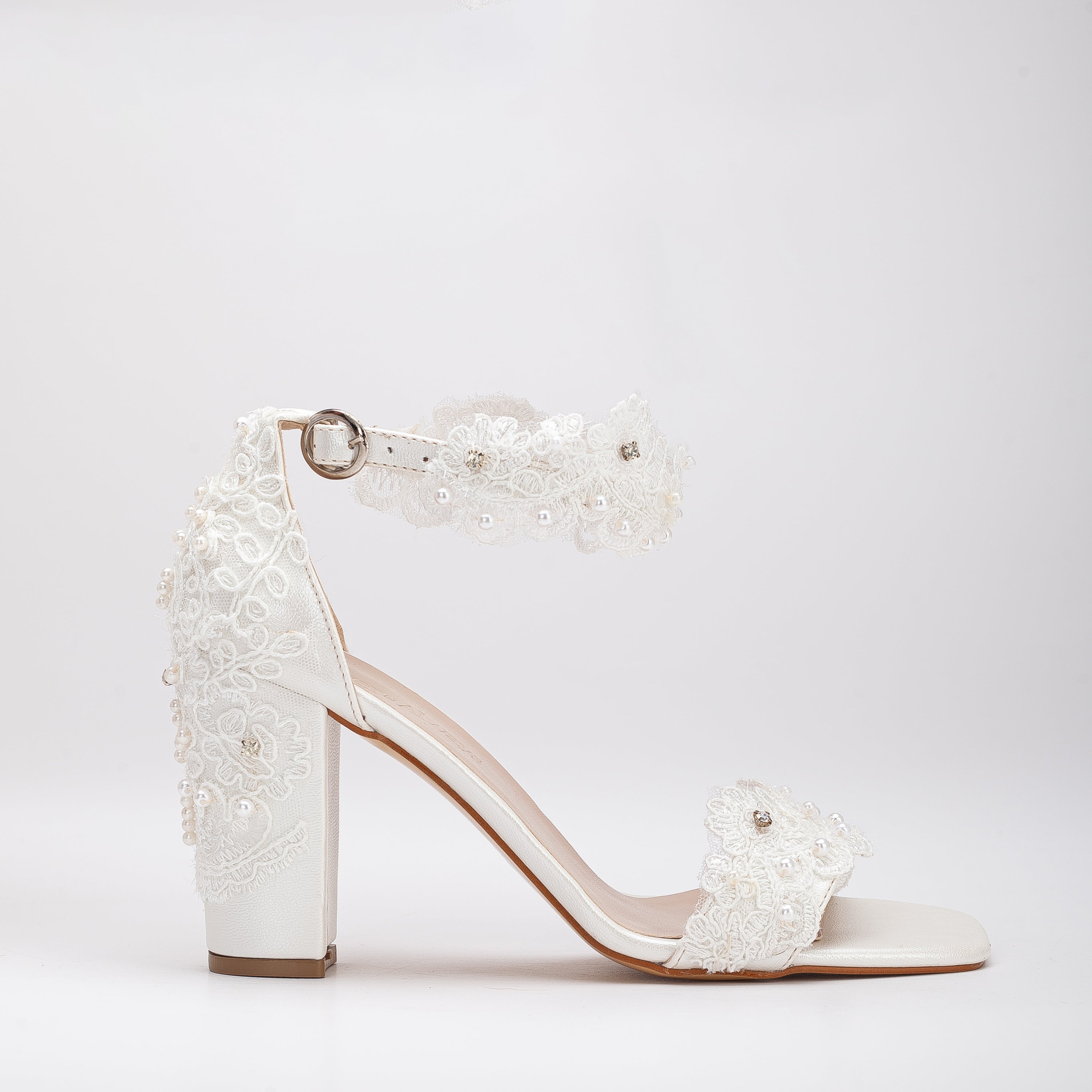 Eleanor - Ivory Lace Wedding Shoes – Prologue Shoes