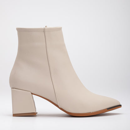 Anette - Beige Boots