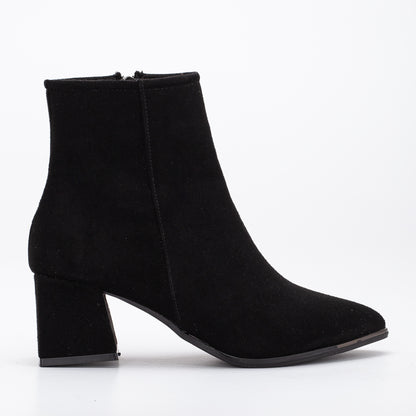 Anette - Black Suede Boots