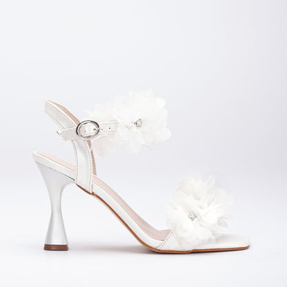 Avery - White Wedding Shoes
