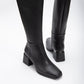Size Zip Boots, Black Boots, Winter Boots, Boots Women, Office Boots, Stylish Boots, Long Black Boots, Knee High Boots, Heeled Boots, High Heel Boots, Vegan Boots, Platform Boots, Long Boots, Tall Boots, Christmas Gift, Vegan Gift