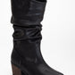 Bonnie - Black Slouch Western Boots