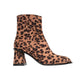 Alba Leopard Block Heel Boot (Women)