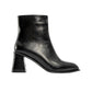 Alba Black Block Heel Boot (Women)