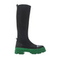 Bella Black & Green Scuba Boot (Women)