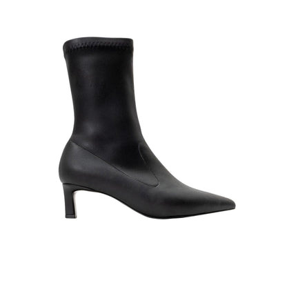 Lewin Stiletto Boot - Black Patent