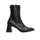 Plesa Black Chunky Heel Boot (Women)