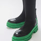 Bella Black & Green Scuba Boot (Women)