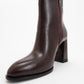 Jewel Burgundy High Heel Boot (Women)