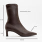 Lewin Brown Cilt Pointed Toe Stiletto Boot (Women)