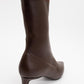 Lewin Brown Cilt Pointed Toe Stiletto Boot (Women)