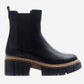 Luz Black Cilt Block Heel Boot (Women)