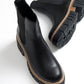 Luz Black Cilt Block Heel Boot (Women)