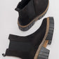 Luz Black Suede Block Heel Boot (Women)