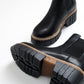 Luz Black Cilt Block Heel Boot (Women)